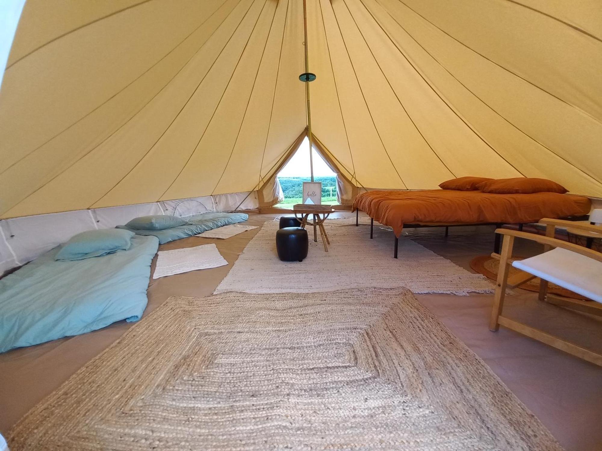 Luxe tent Tipi Du Petit Villers